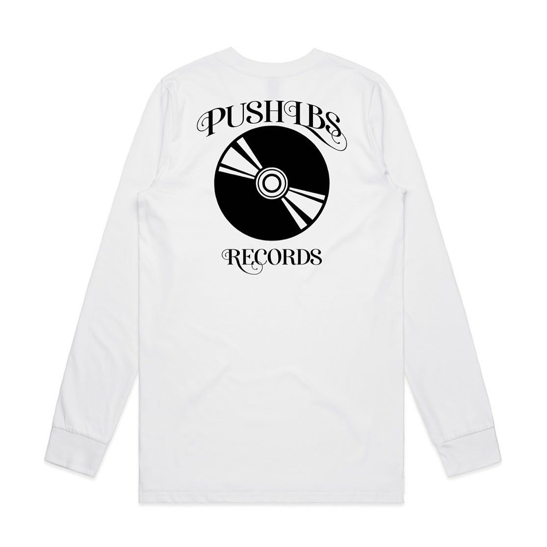"Push Lbs Records" Long Sleeve T-Shirt